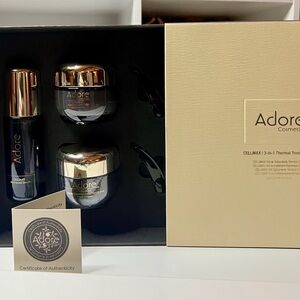 Adore CELLMAX 3-in-1 Thermal Treatment Set - Black and Gold